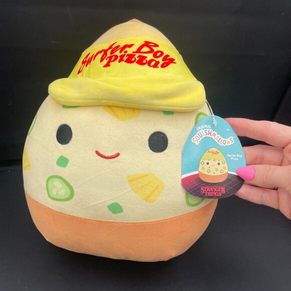 Squishmallows Stranger Things 10-inch Surfer Boy Pizza Plush Toy NWT - Picture 1 of 3